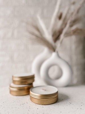 
                  
                    Mini Travel Candle Tins | Botanical
                  
                