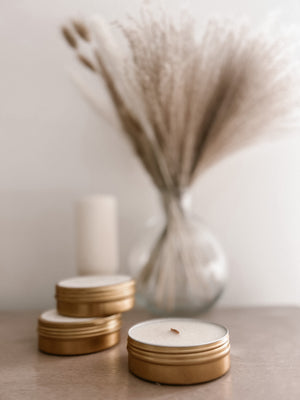 
                  
                    Mini Travel Candle Tins | Minimalist
                  
                